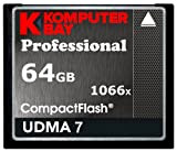 Komputerbay 64GB Professional Compact Flash Card 1066X CF Write 155MB / s Read 160MB / s Extreme Speed ​​UDMA 7 ...
