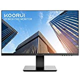 KOORUI Monitor per computer aziendale da 22 pollici, monitor desktop FHD 1080p 75hz, cornice ultra sottile per la cura degli ...