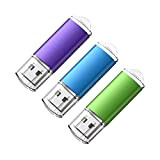 KOOTION Pendrive 32GB 2.0 Chiavette USB 32 Giga 3 Pezzi Chiavetta USB Flash Drive Chiave USB Penna USB Memoria USB(Blu, ...