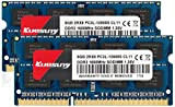 Kuesuny 16GB Kit (2X8GB) DDR3L / DDR3 1600MHz Sodimm RAM PC3L / PC3-12800S PC3L / PC3-12800 1.35V / 1.5V CL11 ...