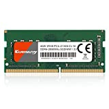 Kuesuny 4GB DDR4 2666MHz Sodimm Ram PC4-21300 PC4-21300S 1.2V CL19 260 Pin 1RX8 Ram di memoria non ECC Unbuffered Ideale ...