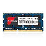 Kuesuny 8GB DDR3L / DDR3 1600MHz Sodimm Ram PC3L / PC3-12800S PC3L/PC3-12800 1.35V / 1.5V CL11 204 Pin 2RX8 Dual ...
