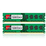 Kuesuny 8GB Kit (2X4GB) DDR3 1333MHz Udimm Ram PC3-10600 PC3-10600U 1.5V CL9 240 Pin 2RX8 Dual Rank Non-ECC Unbuffered Desktop ...