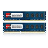 Kuesuny 8GB Kit (2X4GB) DDR3L / DDR3 1600MHz Udimm Ram PC3L / PC3-12800 PC3L / PC3-12800U 1.35V / 1.5V CL11 ...