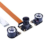 Kuman Camera Module for Raspberry Pi Zero W 3 Model B B+ A+ 2 1 5MP 1080p OV5647 Sensor HD ...