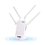 KuWFi Router 4G Con Sim, 150 Mbps/Wireless fino a 300Mbps Con Slot Per Scheda SIM Router 4G da Esterno Con ...