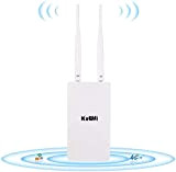KuWFi - Router 4G mobile Wi-Fi, 150 Mbps Wireless Outdoor CPE 4G LTE Router Cat4 Waterproof with High Gain Dual ...