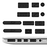kwmobile 12x tappini Compatibile con Apple MacBook PRO 13" 15" Retina/Air 11" 13" (da metà 2011 - metà 2016) - ...