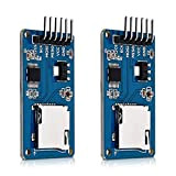 kwmobile 2X modulo Micro SD Card per Arduino e Raspberry Pi - Kit 2X modul Lettore e scrittore - Scheda ...