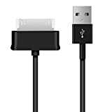 kwmobile Cavo USB Compatibile con Samsung Galaxy Tab 1/2 10.1/Tab 2 7.0/Note 10.1 - Cavo USB 2.0 per Ricarica Tablet ...