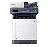 Kyocera Ecosys M6235cidn Stampante Laser a Colori Multifunzione, Stampa Bianco Nero, 35 Pagine al Minuto, Mobile Print