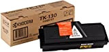 Kyocera TK-130 Cartuccia originale 1T02HS0EU0, Nero - Compatibile per stampanti FS-1028MFP, FS-1128MFP, FS-1300D, FS-1350DN