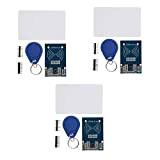 KYYKA Mifare RF IC Card Sensor Module con scheda S50 vuota e portachiavi compatibile con Arduino Raspberry Pi