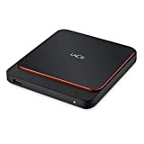 LaCie Portable SSD, 2 TB, SSD Esterno, 2.5", USB-C, USB 3.0, Mac, PC, 3 anni di servizi Rescue (STHK2000800)