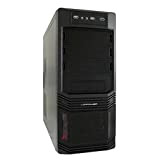 LC-Power CAJA PC 925B, Midi Tower, PC, Metal, Negro, ATX,Micro ATX, 15 CM
