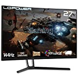 LC-Power Monitor Gaming Curvo 27" QHD VA, 2560x1440, Adaptive Sync 144 Hz, 1500R, 99% sRGB, DP 1.2, HDMI 2.0, HDMI ...