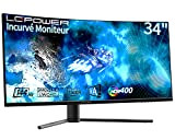 LC-Power Ultra Wide Gaming Monitor Curvo 34" WQHD VA, 3440 x 1440, OD 4ms, HDR 400, 144 Hz, 1500R, 99% ...