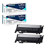 LCL Cartucce di Toner Compatibile CLT-K404S CLT-404S (2 Nero) Sostituzione per Samsung SL-C430 SL-C430W SL-C480 SL-C480W SL-C480FN SL-C480FW