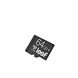 Leef MicroSD con Adattatore 64 GB per Universale – Nero