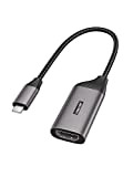 Lemorele Adattatore USB C HDMI(4K@30Hz), USB C HDMI con Alloggiamento in Alluminio e Cavo in Nylon, Adattatore HDMI Compatibile con ...