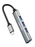 Lemorele Hub USB C 3.0 -USB C Hub con 4 Porte, Alloggiamento in Alluminio Adattatore USB C USB 1*USB 3.0 ...