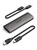 Lemorele M.2 NVMe SSD Adattatore USB C 3.1, Tool-Free Adattatore M.2 NVMe USB 3.1 Gen2 (10Gbps) NVMe M.2 PCI-e Case ...