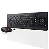 Lenovo 510 Wireless Combo Keyboard & Mouse - US English GX30N81776 - Black