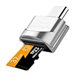 Lettore di Schede SD/Micro SD, Lettore di Schede USB-C a Micro SD SDXC SDHC OTG Adattatore di Memoria USB Lettore ...
