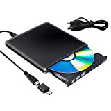 Lettore Masterizzatore Esterno Blu Ray3D, Bluray USB 3.0 Slim BD CD DVD RW ROM per PC Mac Windows 7 8 ...