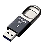 Lexar JumpDrive Fingerprint F35 USB 3.0 unità flash USB 128 GB USB tipo A 3.0 (3.1 Gen 1) Nero, Argento