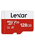 Lexar Micro SD 128 GB, Scheda Micro SD fino a 100 MB/sec(R), Scheda di Memoria microSDXC con Adattatore SD, A1, ...