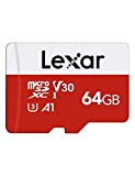 Lexar Micro SD 64 GB, Scheda Micro SD fino a 100 MB/sec(R), Scheda di Memoria microSDXC con Adattatore SD, A1, ...