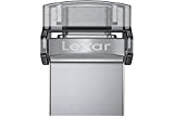 Lexar OTG JumpDrive D35c 128 GB, Doppi connettori USB tipo C/A, 3.0, Ultra compatta, grigio