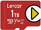 Lexar PLAY Micro SD 1 TB, Scheda microSDXC UHS-I, Lettura Fino a 150MB/s, Compatibile con Nintendo Switch, dispositivi di gioco ...