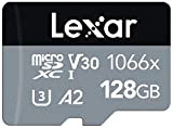Lexar Professional 1066x Micro SD 128 GB, Scheda microSDXC UHSI Serie SILVER, Adattatore SD Incluso, Lettura Fino a 160MB/s, per ...