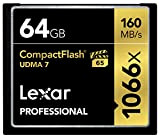Lexar Professional 1066x Scheda Compact Flash, 64 GB, Velocità fino a 160 MB/s, UDMA 7, Scheda CF per Fotografi Professionisti, ...