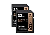 Lexar Scheda Professional 633x 32GB SDHC UHS-I, Confezione da 2