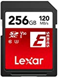 Lexar Scheda SD 256 GB, Scheda di Memoria SDXC fino a 120 MB/s in Lettura, fino a 45 MB/s in ...
