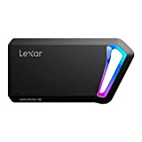Lexar SL660 BLAZE Gaming SSD Portatile, SSD 512GB USB 3.2 Gen 2x2, SSD Esterno con RGB LEDs, Fino a 2000 ...