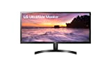 LG 29WL500 Monitor 29" UltraWide 21:9 LED IPS HDR, 2560x1080, AMD FreeSync 75Hz, HDMI (HDCP 2.2), Uscita Audio, Multitasking, Flicker ...