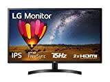 LG 32MN500M Monitor 32" FULL HD LED IPS, 1920x1080, AMD FreeSync 75Hz, 2x HDMI (HDCP 1.4), Uscita Audio, Flicker Safe, ...