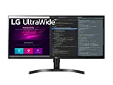 LG 34WN750 Monitor 34" QuadHD UltraWide 21:9 LED IPS HDR, 3440x1440, AMD FreeSync 75Hz, Audio Stereo 14W, HDMI 2.0, 1x ...