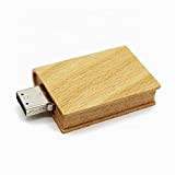 Libro in Ligno 16 GB - Book Wood - Chiavetta Pendrive - Memoria Archiviazione dei Dati - USB Flash Pen ...