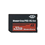 LICHIFIT Memory Stick da 32 GB Scheda di memoria MS Pro Duo per Sony PSP ad alta velocità ad alta ...