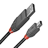 LINDY - Cavo USB a Micro USB 2.0 A/B, Anthra Line 2 Metri, Cavetto con Trasferimento Dati di 480Mbps | ...