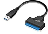 Link-e : Cavo adattatore convertitore USB 3.0 a SATA III compatibile con disco rigido SATA 2,5" a PC