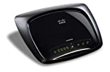 Linksys by Cisco WAG320N Wireless N Gigabit Dual Band Modem router (per connessioni ADSL / linea telefonica, ad esempio BT ...
