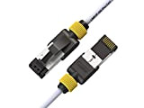 LINKUP - [Certificato Fluke]Cavo Ethernet Cat7-150 cm(Confezione da 6) Cavi patch S/FTP RJ45 a doppia schermatura 10G|per Internet LAN Switch ...