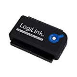 LogiLink Adapter USB 2.0 to 2.5 + 3.5 Zoll IDE + SATA HDD OTB Nero