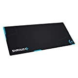 Logitech G840 XL Shroud Edition Tappetino Mouse Gaming in Tessuto, Mouse Pad 400x900 mm, Spessore 3 mm, Superficie orientata alle ...